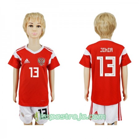 Billiga Fotbollströjor Ryssland Jikia 13 Barn WM 2018 Hemma tröja